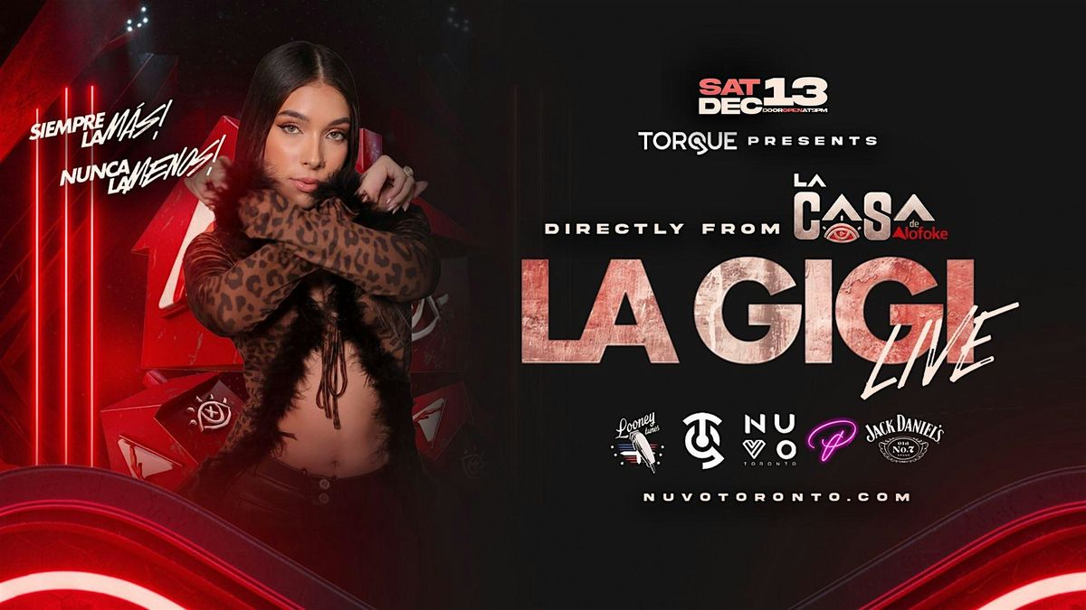 LA GIGI LIVE IN CONCERT, 13 December | Event in Toronto | AllEvents