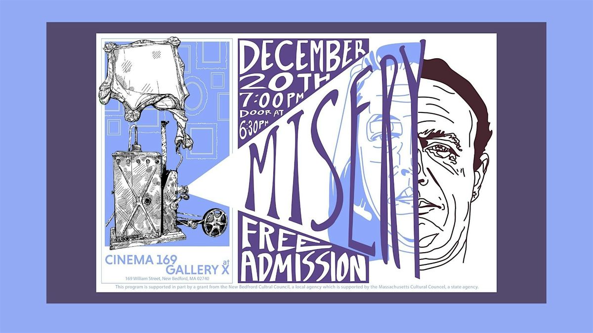 Cinema 169: Misery, 20 December | Event in New Bedford | AllEvents