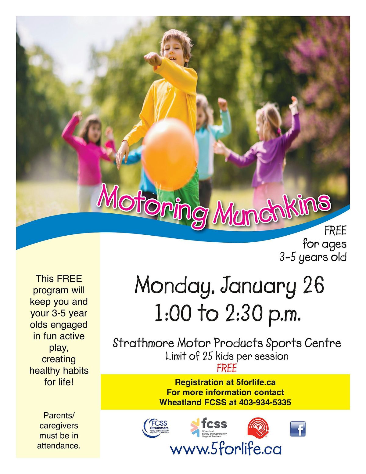 Motoring Munchkins, 26 January | Event in Strathmore | AllEvents