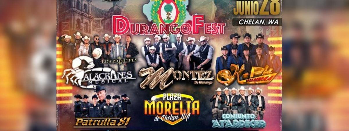 DURANGO FEST EN CHELAN, 28 June | Event in Chelan | AllEvents