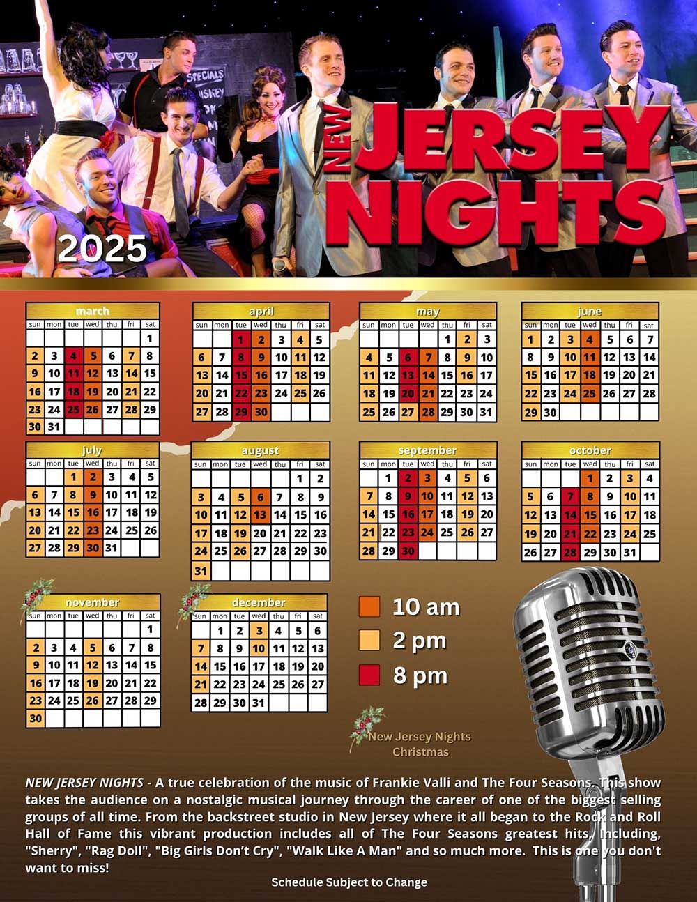 New Jersey Nights Show at King's Castle Theatre | Event in Branson | AllEvents