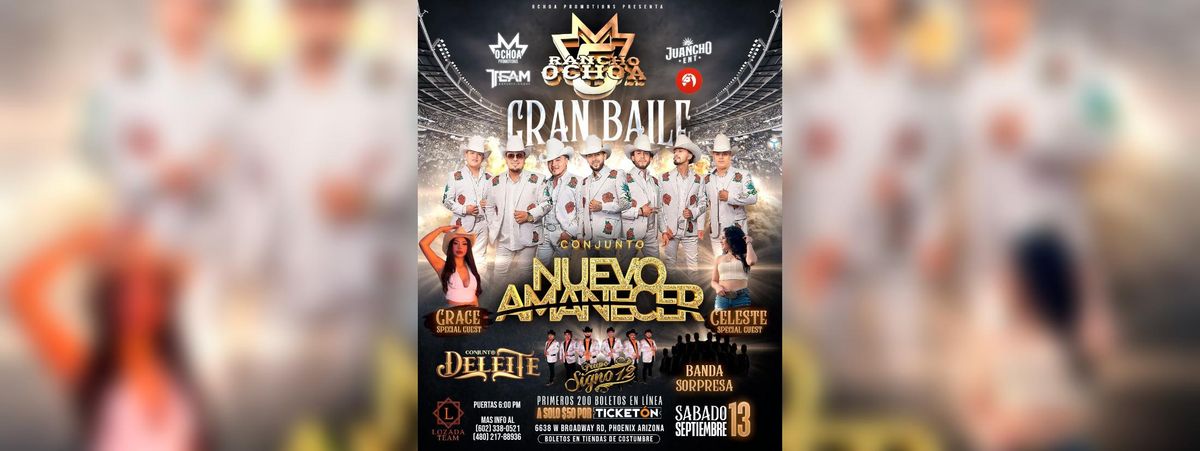 CONJUNTO NUEVO AMANECER, CONJUNTO DELEITE Y MAS, 13 September | Event in Phoenix | AllEvents