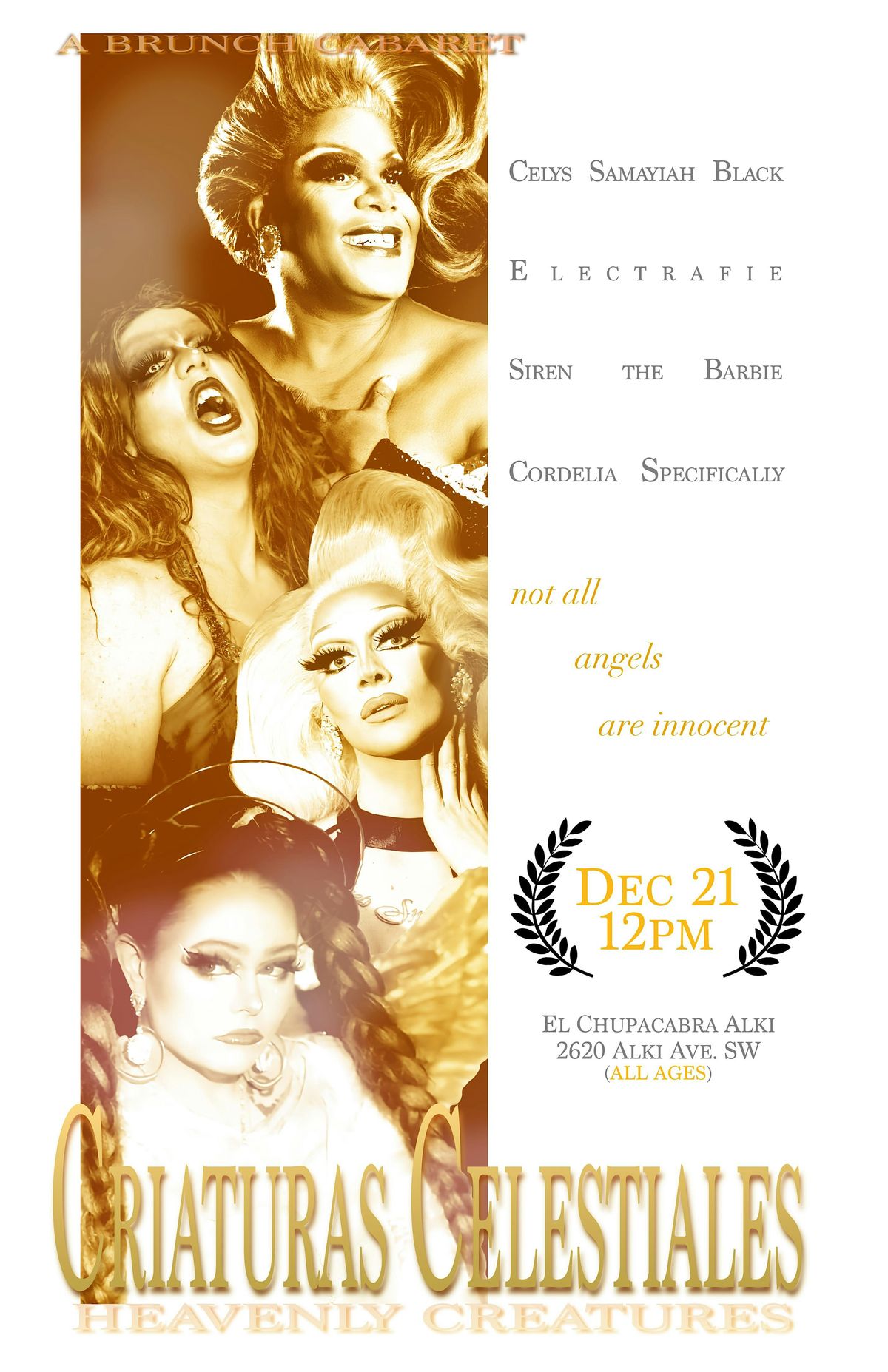 Criaturas Celestiales: Heavenly Creatures, 21 December | Event in Seattle | AllEvents