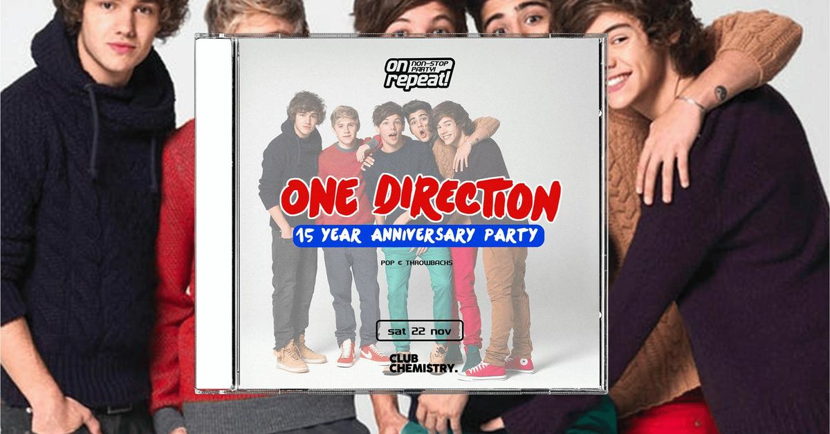 ON REPEAT ∙ ONE DIRECTION 15 YEAR ANNIVERSARY PARTY, 22 November | Event in Canterbury | AllEvents