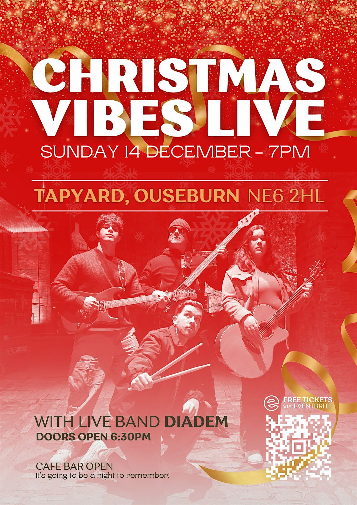 CHRISTMAS VIBES LIVE, 14 December | Event in Newcastle Upon Tyne | AllEvents
