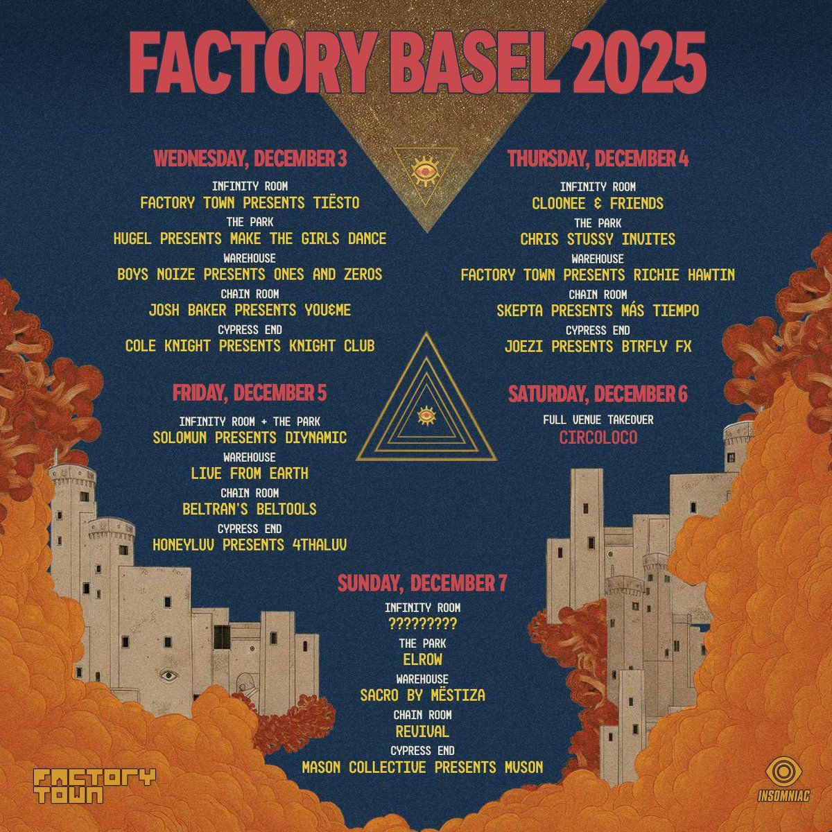 2025 Factory Basel at Factory Town, 4 December | Event in Miami | AllEvents