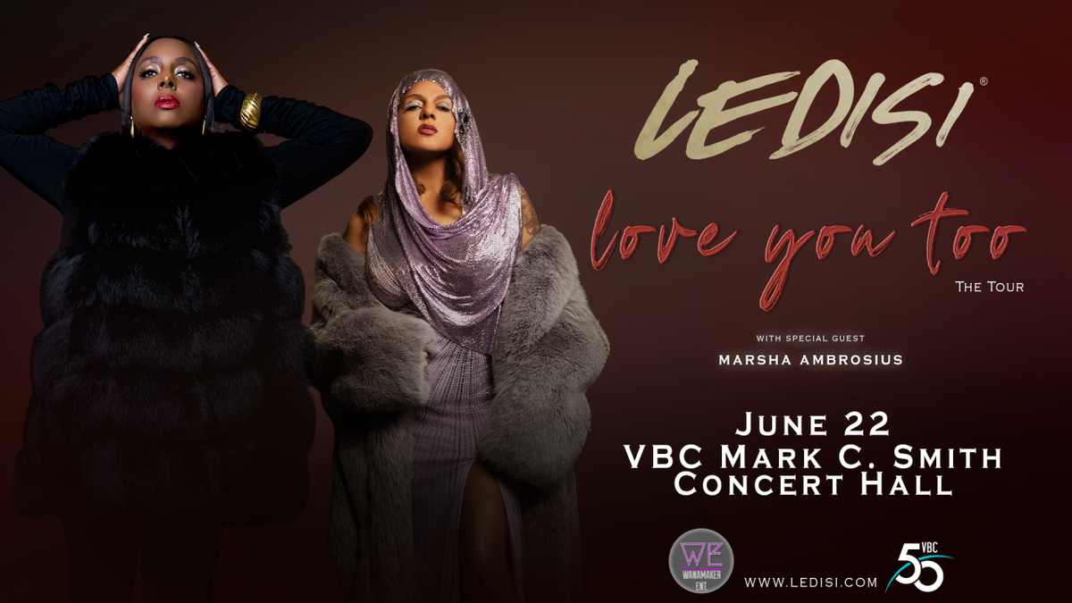 Ledisi with Marsha Ambrosius (21+), 21 June | Event in Florence | AllEvents