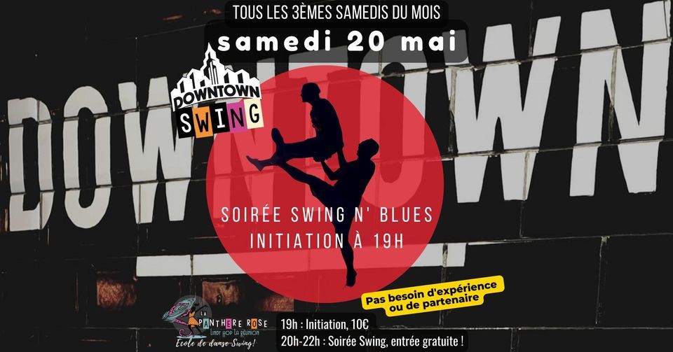 Downtown Swing ! , Downtown St Pierre, Saintdenis, May 20 2023