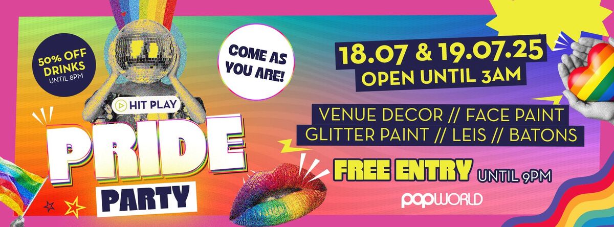 Pride Party!, 19 July | Event in Leeds | AllEvents