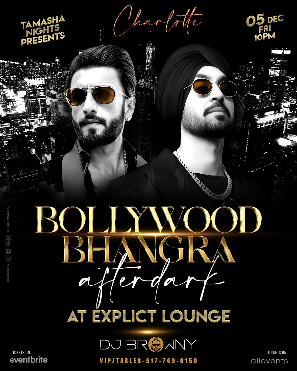 CHARLOTTE BOLLYWOOD AFTER DARK @EXPLICT LOUNGE, 5 December | Event in Charlotte | AllEvents