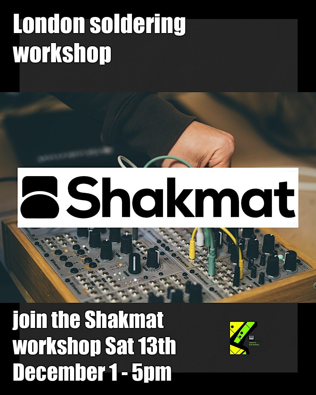 Shakmat London solder workshop, 13 December | Event in Croydon | AllEvents