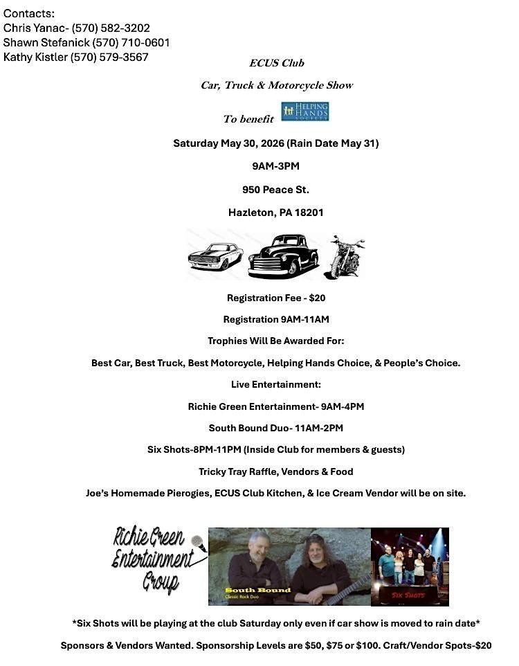 Helping Hands Car, Truck & Motorcycle Show