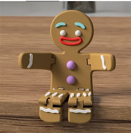 3D Design with TinkerCAD Pt 2- Decorate a Gingerbread Man, 13 December | Event in Toronto | AllEvents