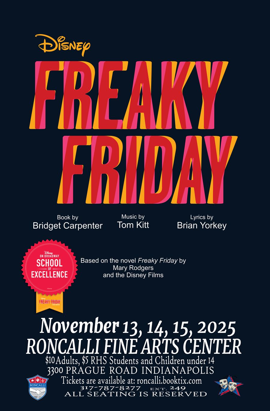 Freaky Friday, 1 October | Event in Blue Ridge | AllEvents