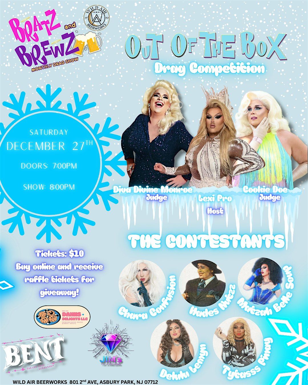 Out of the Box: A Drag Competition - Volume II, 27 December | Event in Asbury Park | AllEvents