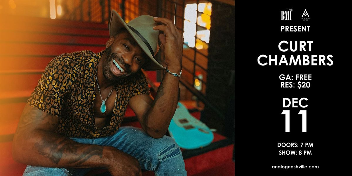 BMI + Analog Present Curt Chambers, 11 December | Event in Nashville | AllEvents