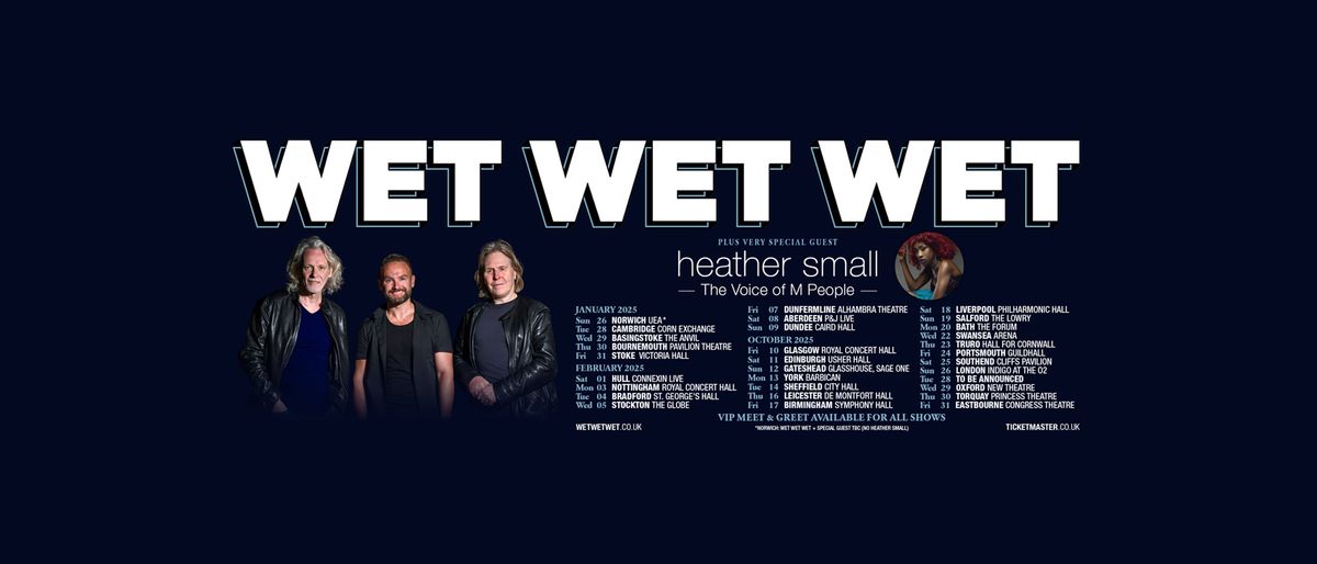 Wet Wet Wet in Oxford, 29 October | Event in Oxford | AllEvents