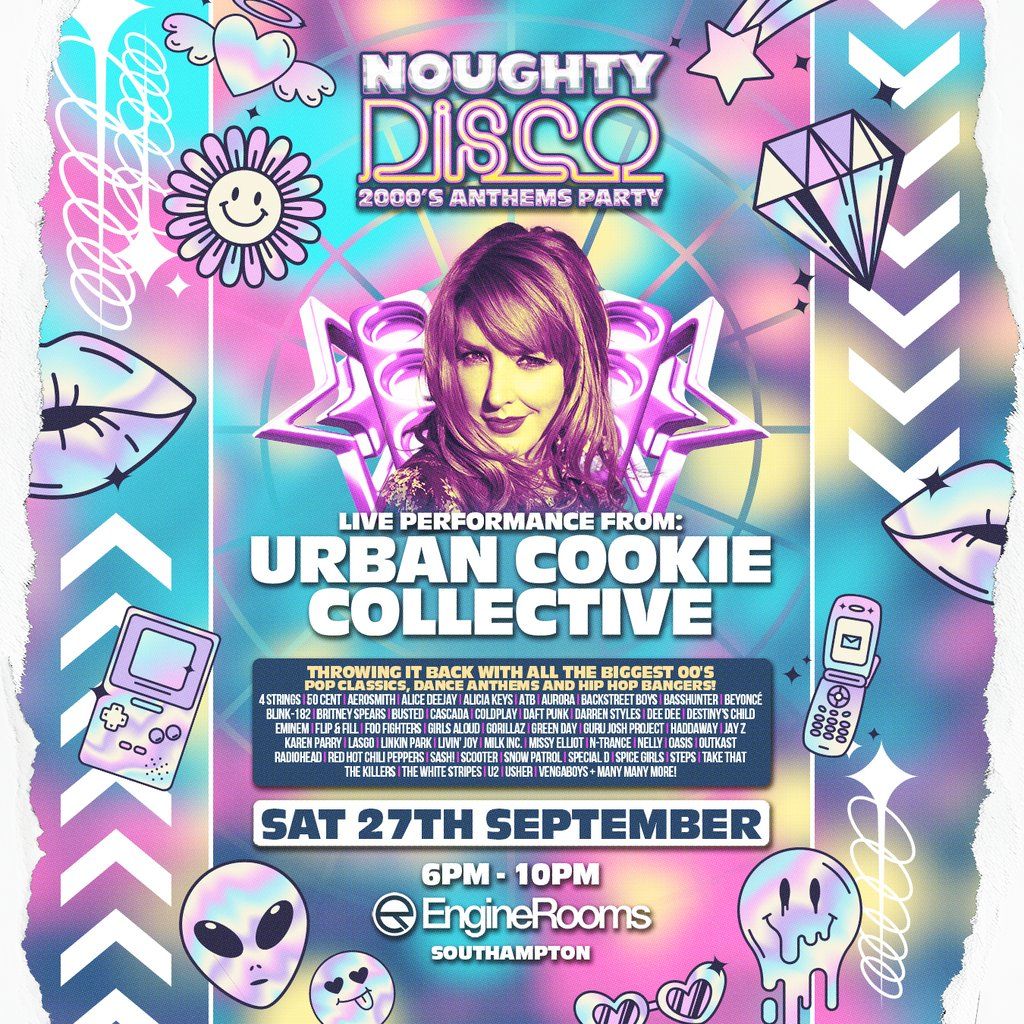 Noughty Disco Presents: Urban Cookie Collective (UV Party!), 27 September | Event in Southampton | AllEvents