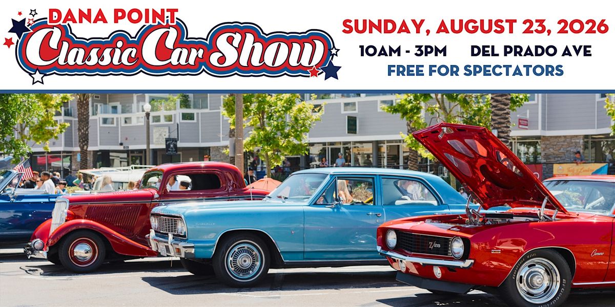 2026 Dana Point Classic Car Show