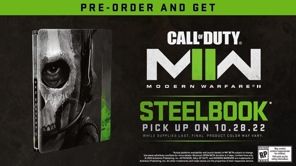 Call Of Duty Modern Warfare II Midnight Launch GameStop Columbus IN October 28 2022 
