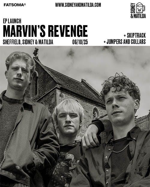Marvin’s Revenge (EP Launch Show) | Event in Sheffield | AllEvents