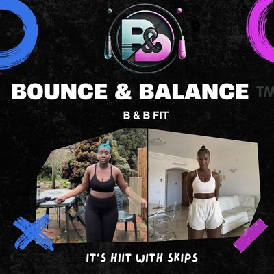 Bounce and Balance HITT class logo