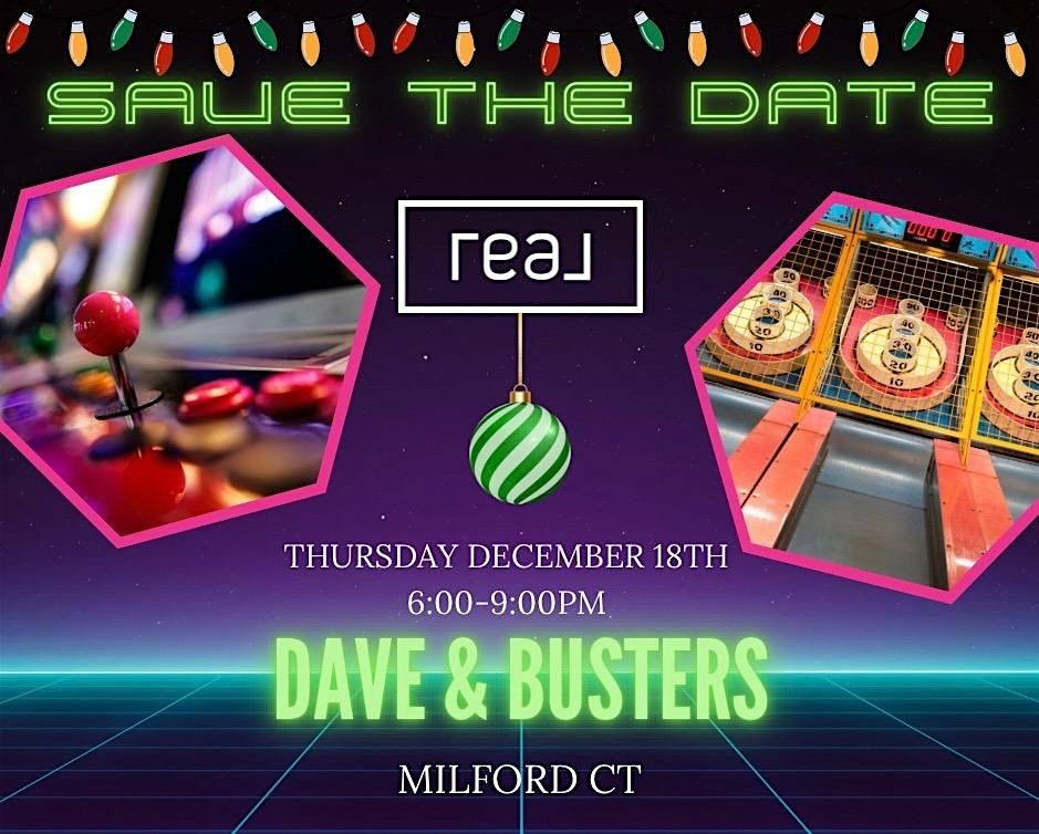 Holiday Social - Dave and Busters Milford, 18 December | Event in Milford | AllEvents