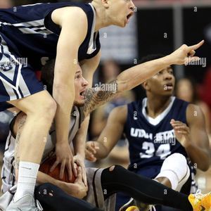 Wyoming Cowboys at Utah State Aggies Mens Basketball