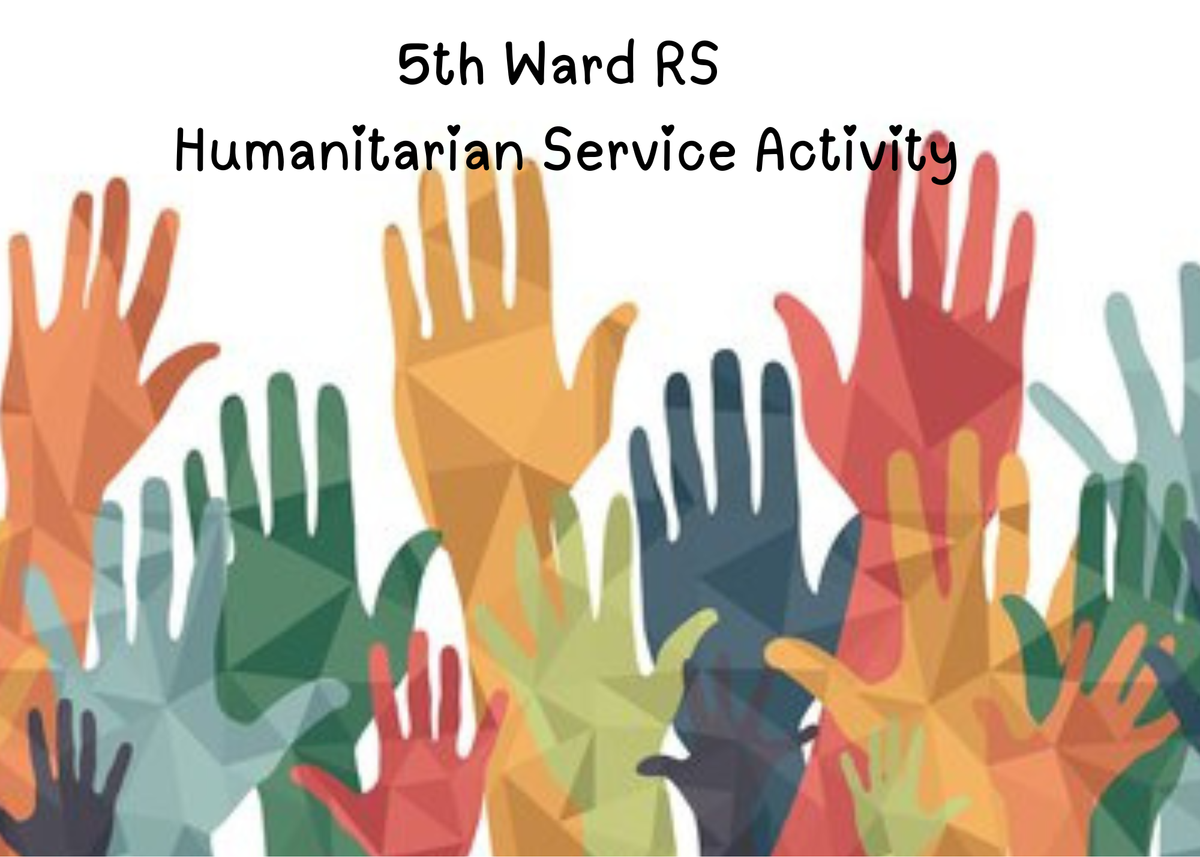 5th Ward RS Service Activity, 21 August | Event in Washington Terrace | AllEvents
