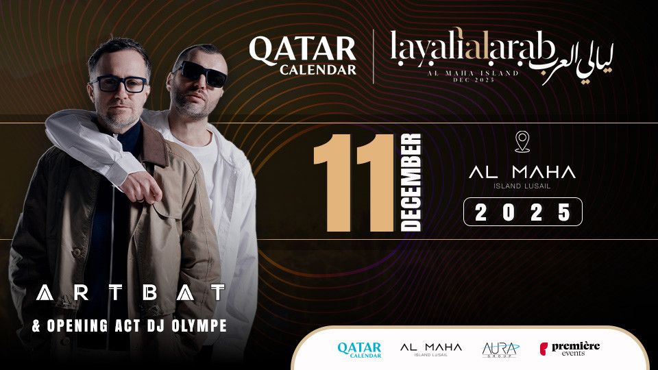 Artbat Live in Doha, Qatar, 11 December | Event in Doha | AllEvents