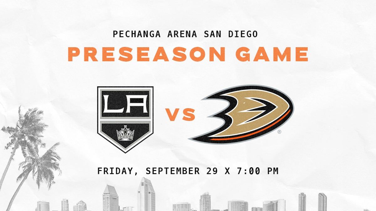 NHL Preseason - Los Angeles Kings vs Anaheim Ducks at Dignity Health Arena, 27 September | Event in Bakersfield