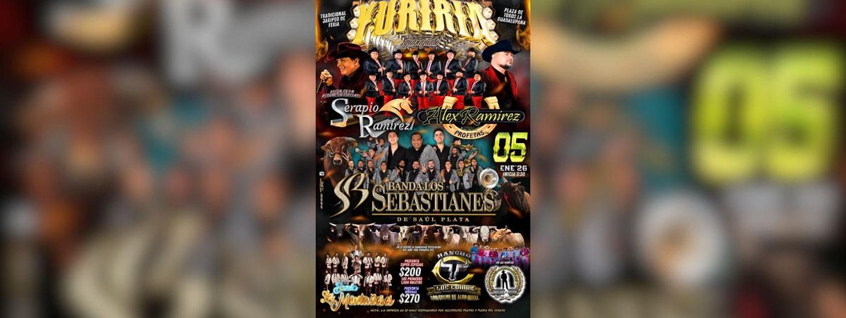 SERAPIO RAMIREZ, ALEX RAMIREZ, BANDA LOS SEBASTIANES & MAS, 5 January | Event in Valle de Santiago | AllEvents