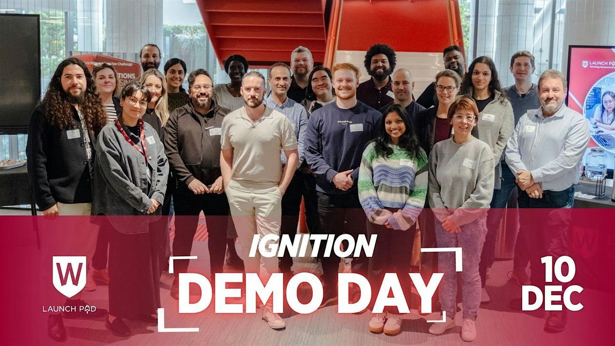 Ignition Demo Day, 10 December | Event in Parramatta | AllEvents