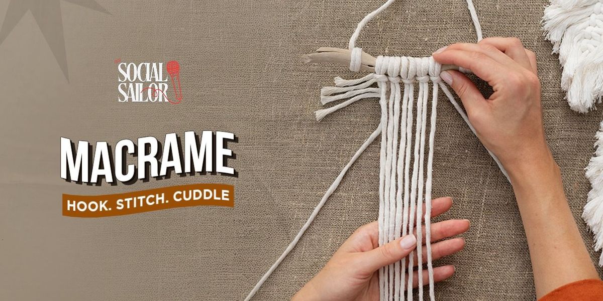 Macrame Making Date - For Couples and Friends 1