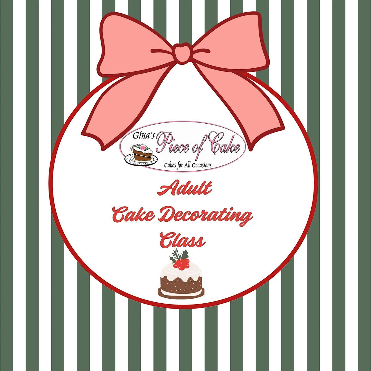 Adult Winter Wonderland Cake Decorating Class (Ages 15+), 7 December | Event in Orcutt | AllEvents