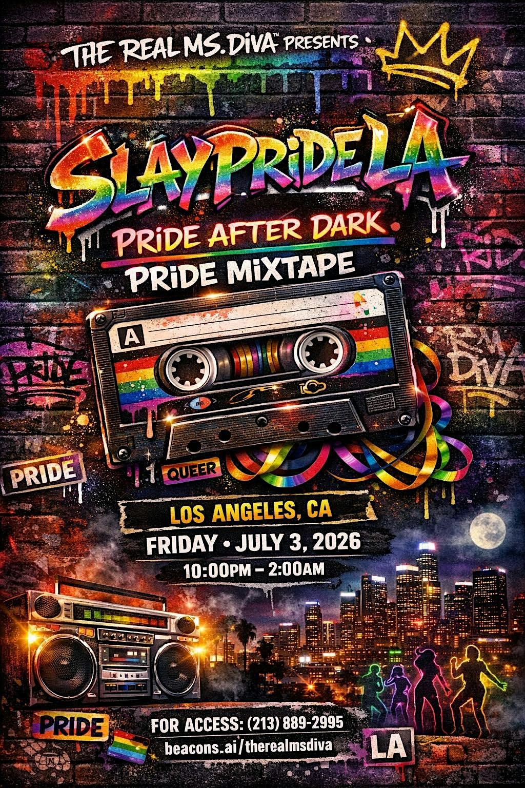 SLAYPRIDE LA : LOS ANGELES BLACK PRIDE :PRIDE MIXTAPE