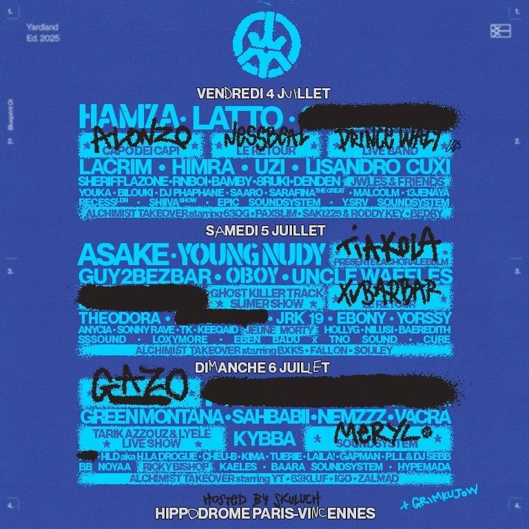 YARDLAND FESTIVAL 2025 in PARIS 12, 4 July | Event in PARIS 12 | AllEvents