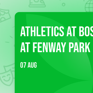 Athletics at Boston Red Sox at Fenway Park
