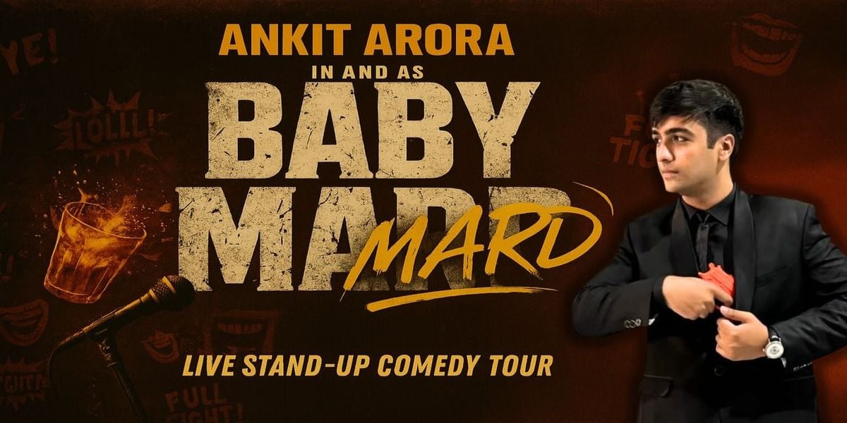 BABY MARD: ANKIT ARORA LIVE, 31 August | Event in Pune | AllEvents