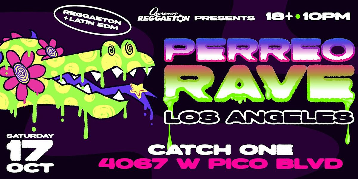 PERREO RAVE at Catch One