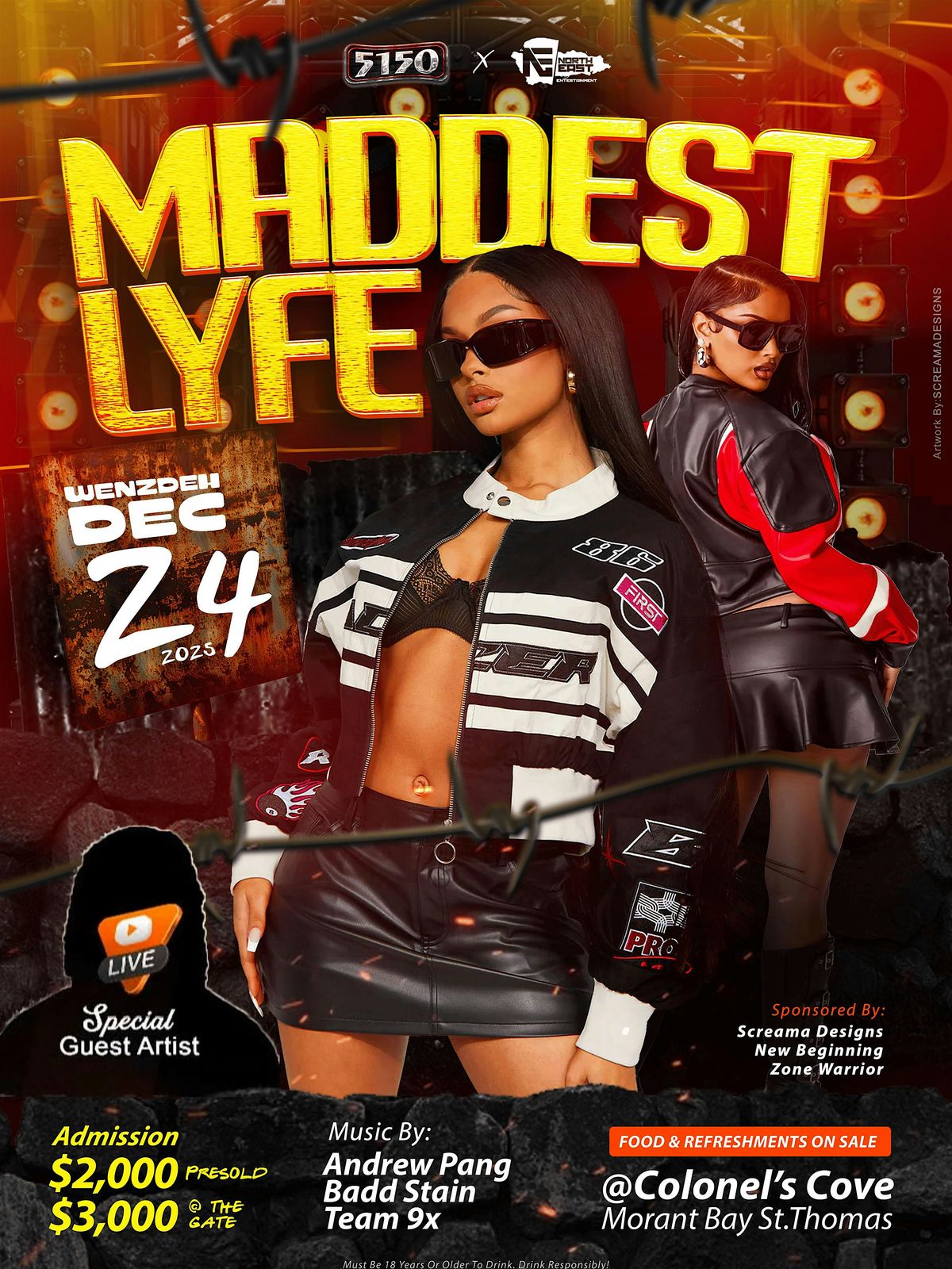 Maddest lyfe, 24 December | Event in Morant Bay | AllEvents