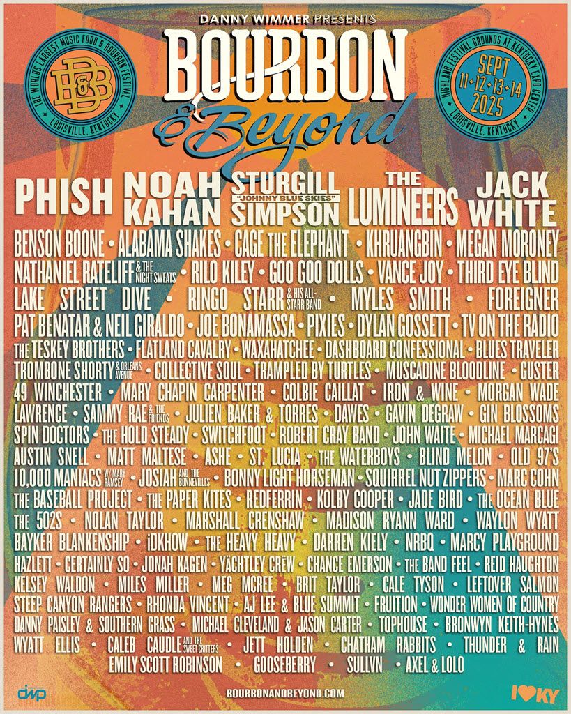 Bourbon & Beyond Festival: The Lumineers  Benson Boone  Alabama Shakes & Cage The Elephant - Thursday, 10 September