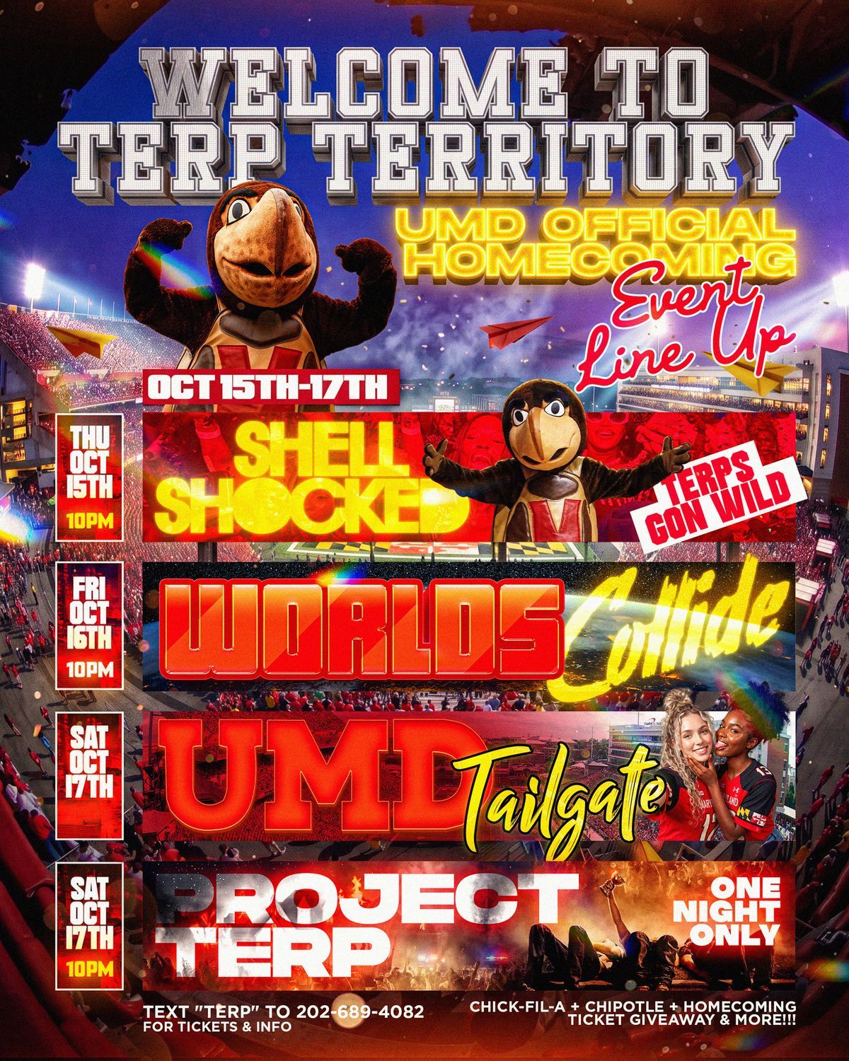 Welcome To Terp Territory Umd Homecoming🐢, UMD Homecoming Biggest After ...