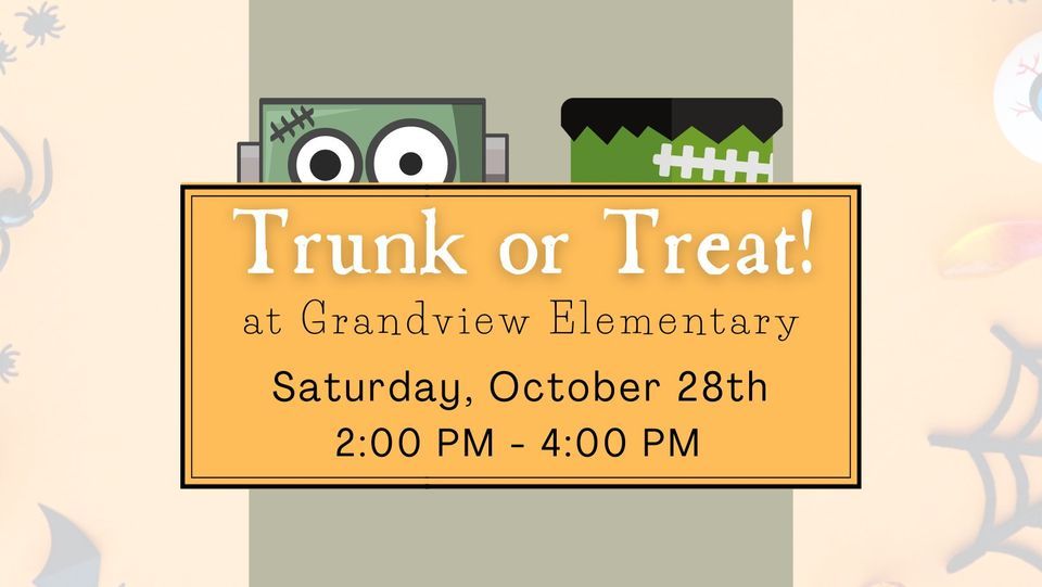 Trunk or Treat at Grandview Elementary School, Grandview Elementary