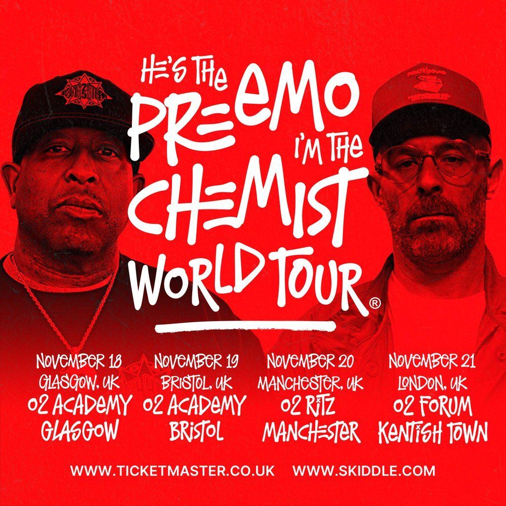 DJ Premier x THE Alchemist live in Glasgow, 18 November | Event in Glasgow | AllEvents