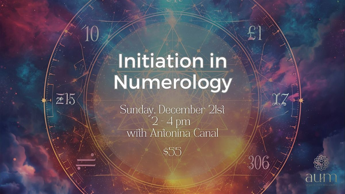Initiation in Numerology Workshop with Antonia, 21 December | Event in Alpharetta | AllEvents