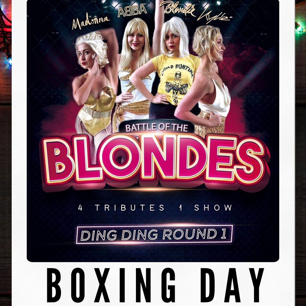 Battle of the Blondes Tribute Show, 26 December | Event in Middlesbrough | AllEvents