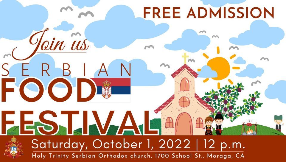Serbian Food Festival, Holy Trinity Serbian Orthodox Church, Piedmont