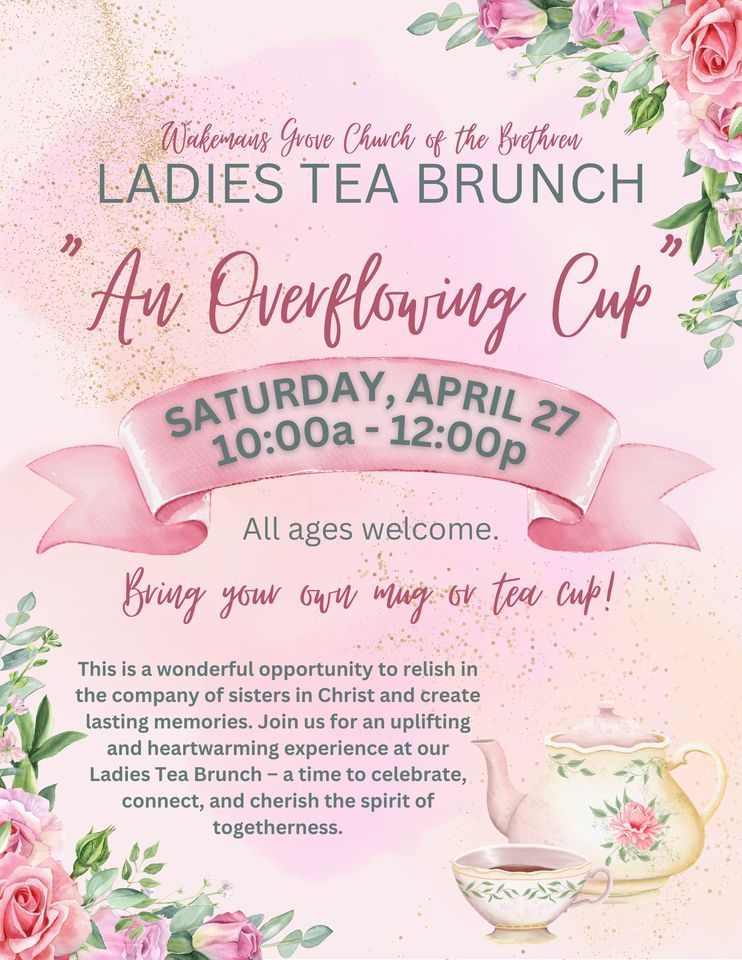 Ladies Tea Brunch, 668 Wakemans Grove Rd, Edinburg, VA, United States