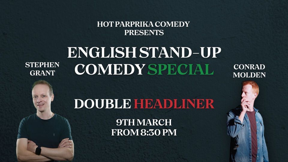 English StandUp Comedy Special with Conrad Molden & Stephen Grant
